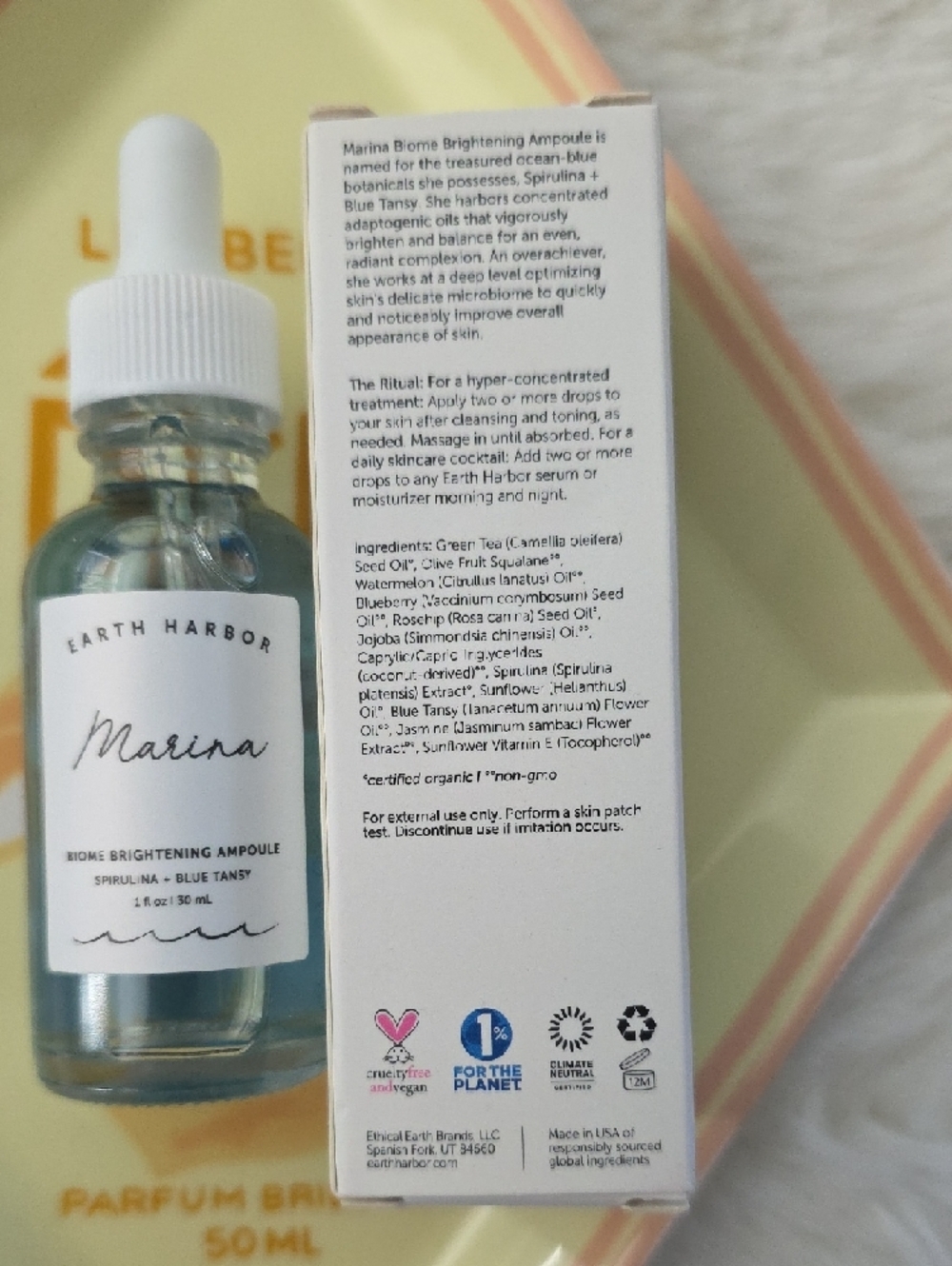 Earth Harbor Marina Brightening Ampoule – Light Blue - Picture 4 of 4